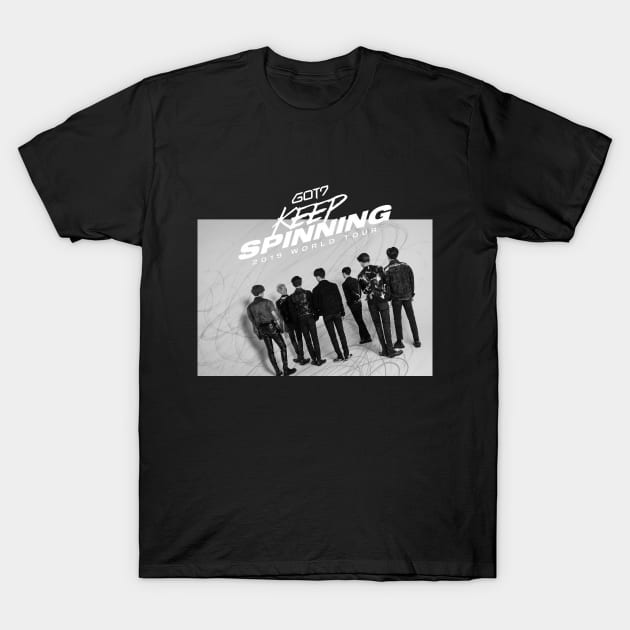 GOT7 KEEP SPINNING 2020         #onsalenow T-Shirt by shiteter